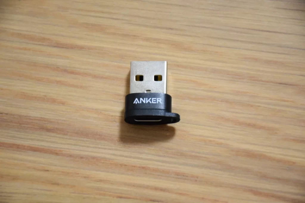 Anker PowerConf C300 USB-C to A変換コネクタ