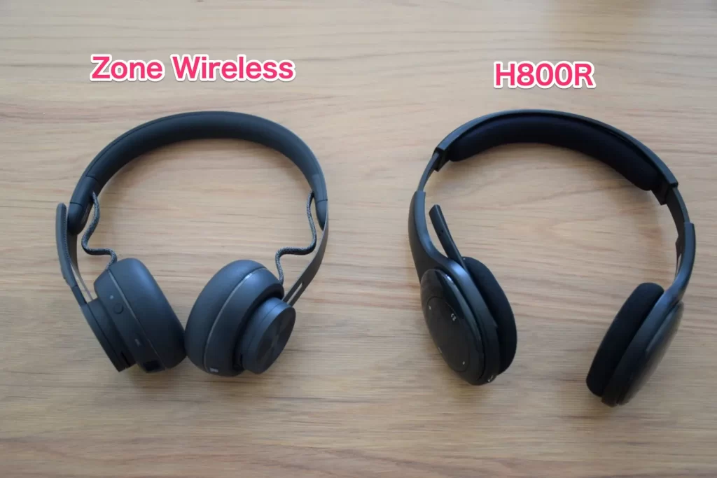 ロジクール Zone Wireless and H800R