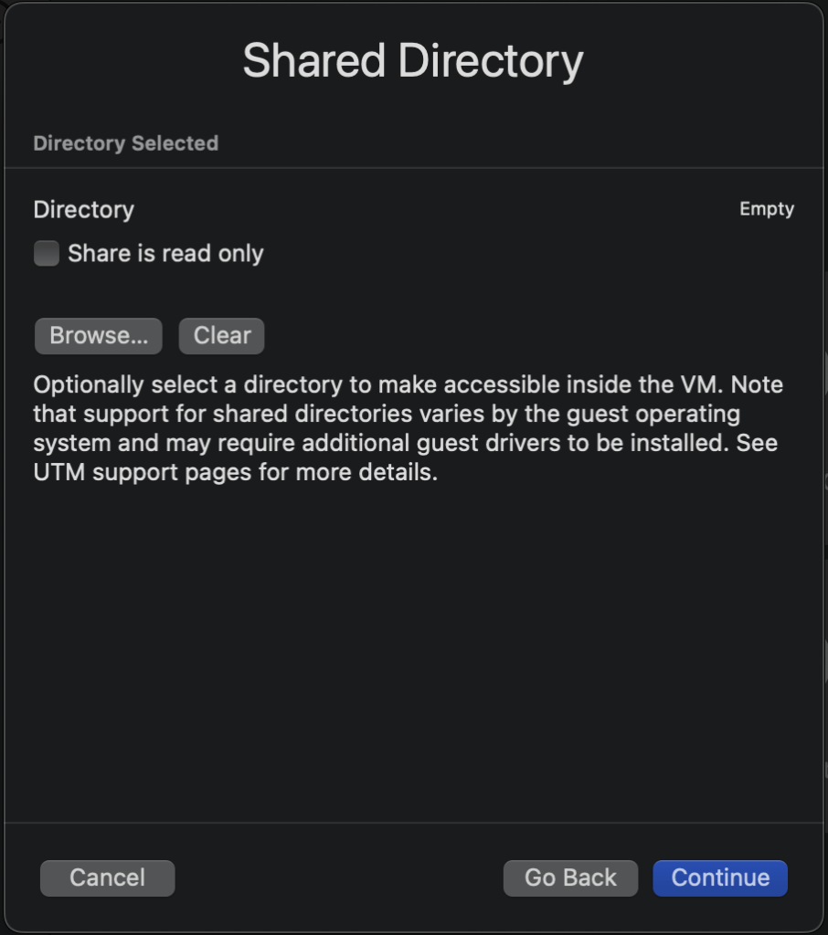 Shared Directory