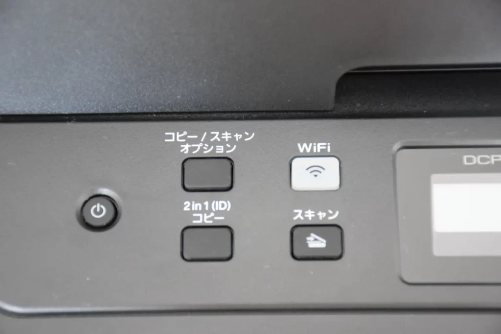 ブラザー DCP-L2550DW ボタン配置(左側)