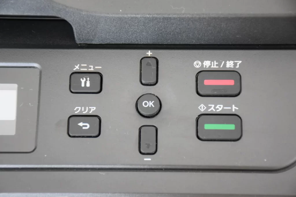 ブラザー DCP-L2550DW ボタン配置(右側)